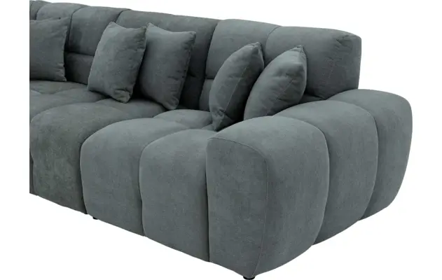 Goossens excellent hoekbank kubus groen stof - 8252750-gespiegeld-05