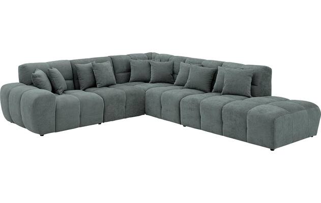 Goossens excellent hoekbank kubus groen stof - 8252750-goossens-excellent-kubus-bank-stof-groen-02