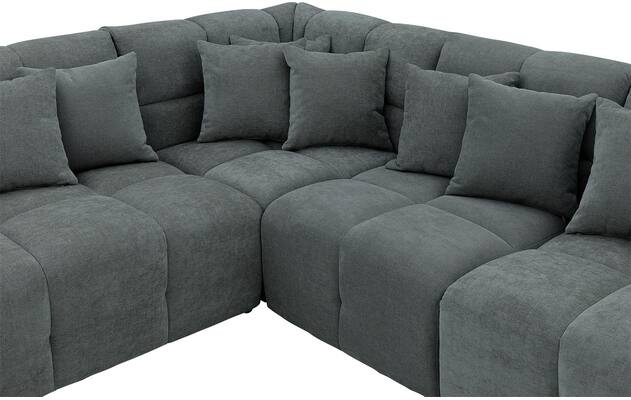 Goossens excellent hoekbank kubus groen stof - 8252750-goossens-excellent-kubus-bank-stof-groen-05