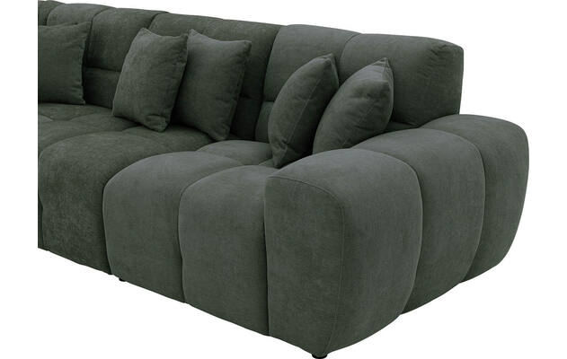 Goossens excellent hoekbank kubus groen stof - 8252752-gespiegeld-05