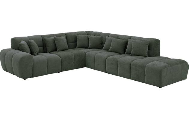 Goossens excellent hoekbank kubus groen stof - 8252752-goossens-excellent-kubus-bank-stof-groen-02