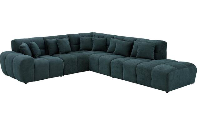 Goossens excellent hoekbank kubus groen stof - 8252753-goossens-excellent-kubus-bank-stof-groen-02