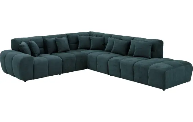 Goossens excellent hoekbank kubus groen stof - 8252753-goossens-excellent-kubus-bank-stof-groen-02