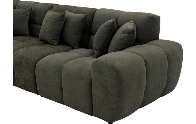 Goossens excellent hoekbank kubus groen stof - 8252754-gespiegeld-05