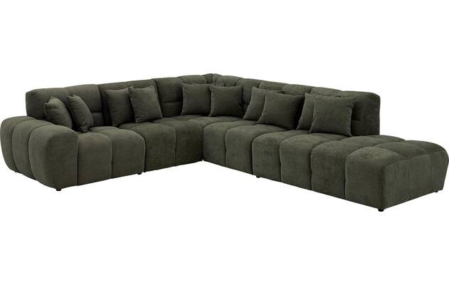 Goossens excellent hoekbank kubus groen stof - 8252754-goossens-excellent-kubus-bank-stof-groen-02