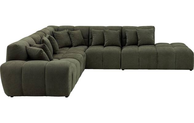 Goossens excellent hoekbank kubus groen stof - 8252754-goossens-excellent-kubus-bank-stof-groen-03