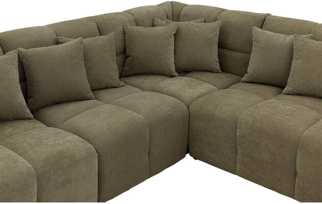 Goossens excellent hoekbank kubus groen stof - 8252755-gespiegeld-06