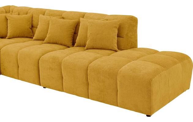 Goossens excellent hoekbank kubus geel stof - 8252756-goossens-excellent-kubus-bank-stof-geel-06
