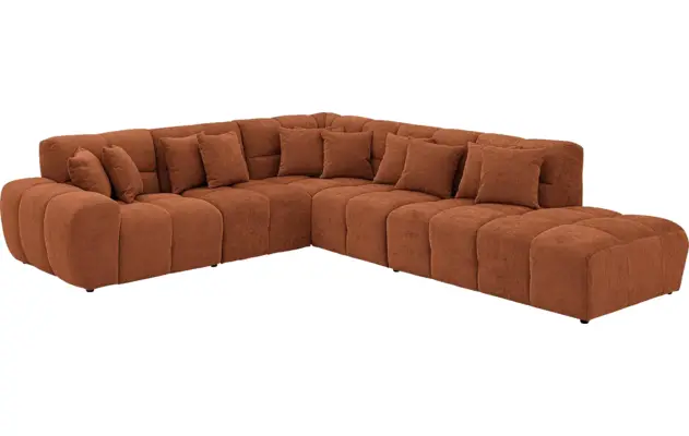 Goossens excellent hoekbank kubus bruin stof - 8252757-goossens-excellent-kubus-bank-stof-bruin-02