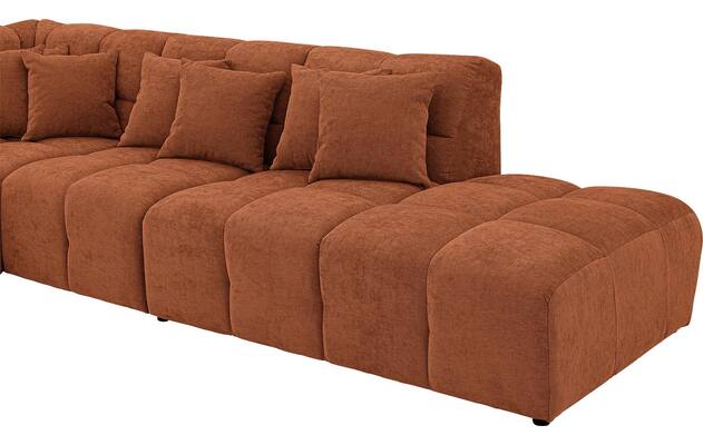 Goossens excellent hoekbank kubus bruin stof - 8252757-goossens-excellent-kubus-bank-stof-bruin-06