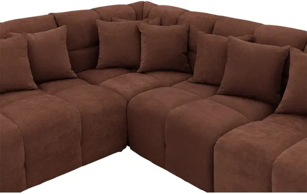 Goossens excellent hoekbank kubus bruin stof - 8252758-goossens-excellent-kubus-bank-stof-bruin-05