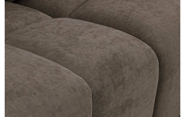 Goossens excellent hoekbank kubus bruin stof - 8252760-gespiegeld-09
