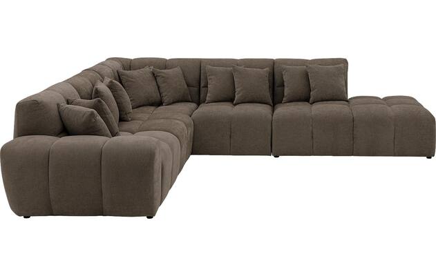Goossens excellent hoekbank kubus bruin stof - 8252760-goossens-excellent-kubus-bank-stof-bruin-03