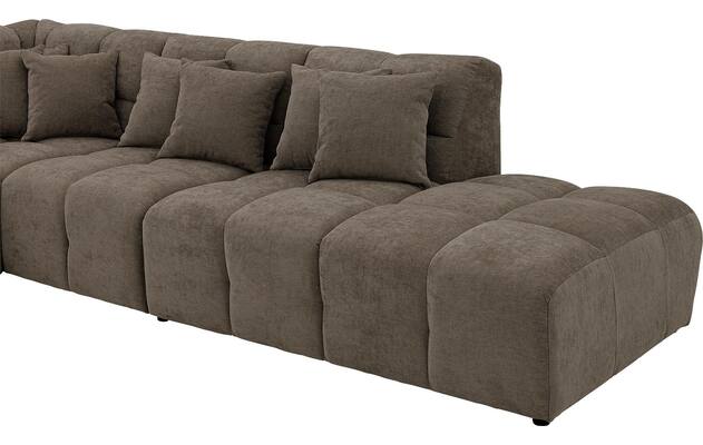Goossens excellent hoekbank kubus bruin stof - 8252760-goossens-excellent-kubus-bank-stof-bruin-06
