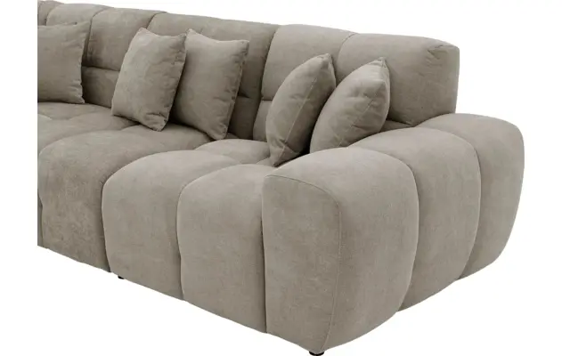 Goossens excellent hoekbank kubus bruin stof - 8252761-gespiegeld-05