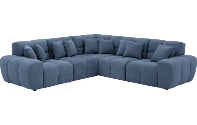 Goossens excellent hoekbank kubus blauw stof - 8252764-goossens-excellent-kubus-bank-stof-blauw-02