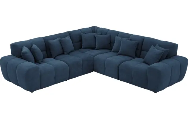 Goossens excellent hoekbank kubus blauw stof - 8252765-goossens-excellent-kubus-bank-stof-blauw-04