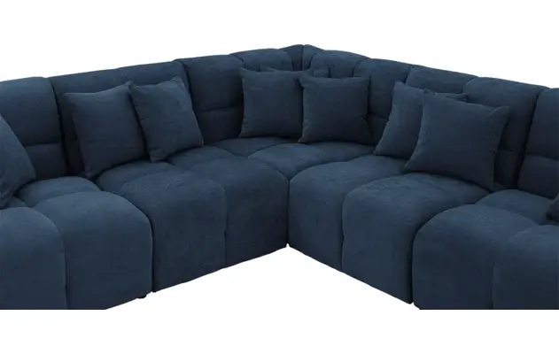 Goossens excellent hoekbank kubus blauw stof - 8252765-goossens-excellent-kubus-bank-stof-blauw-05
