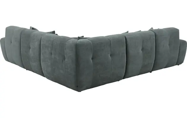 Goossens excellent hoekbank kubus groen stof - 8252766-goossens-excellent-kubus-bank-stof-groen-03