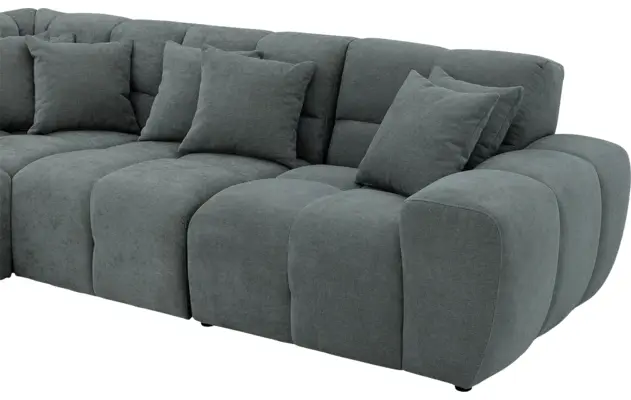 Goossens excellent hoekbank kubus groen stof - 8252766-goossens-excellent-kubus-bank-stof-groen-06