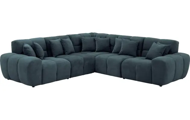 Goossens excellent hoekbank kubus blauw stof - 8252767-goossens-excellent-kubus-bank-stof-blauw-02