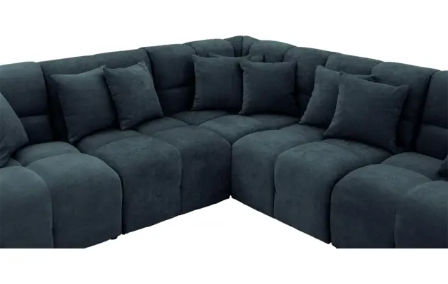 Goossens excellent hoekbank kubus blauw stof - 8252767-goossens-excellent-kubus-bank-stof-blauw-05