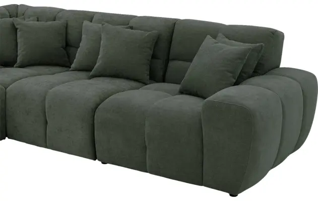 Goossens excellent hoekbank kubus groen stof - 8252768-goossens-excellent-kubus-bank-stof-groen-07