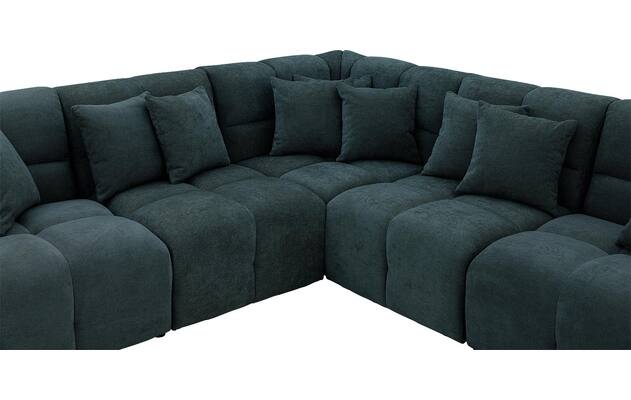 Goossens excellent hoekbank kubus groen stof - 8252769-goossens-excellent-kubus-bank-stof-groen-05