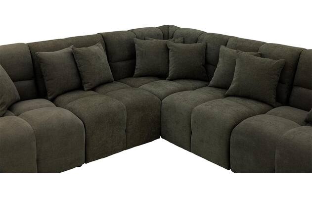 Goossens excellent hoekbank kubus groen stof - 8252770-goossens-excellent-kubus-bank-stof-groen-05