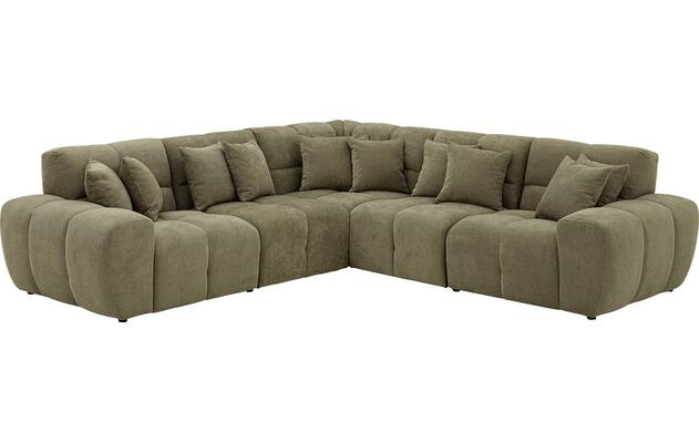Goossens excellent hoekbank kubus groen stof - 8252771-goossens-excellent-kubus-bank-stof-groen-02