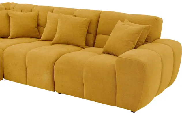 Goossens excellent hoekbank kubus geel stof - 8252772-goossens-excellent-kubus-bank-stof-geel-06