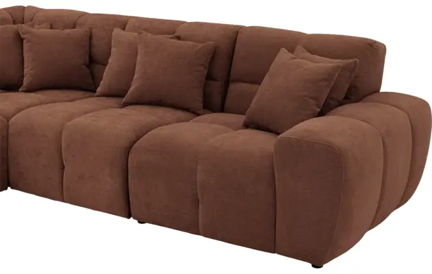 Goossens excellent hoekbank kubus bruin stof - 8252774-goossens-excellent-kubus-bank-stof-bruin-06