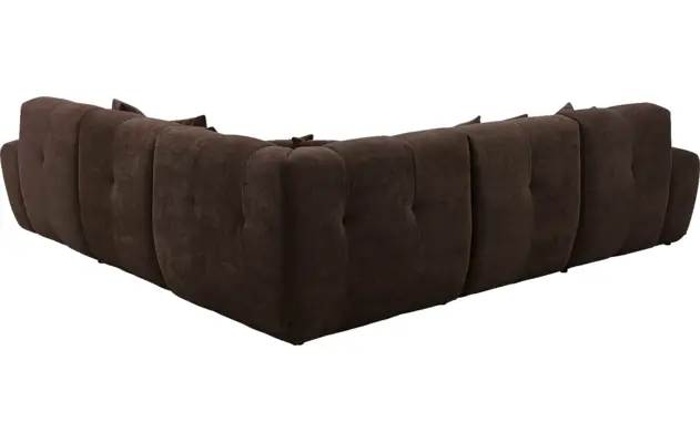 Goossens excellent hoekbank kubus bruin stof - 8252775-goossens-excellent-kubus-bank-stof-bruin-03