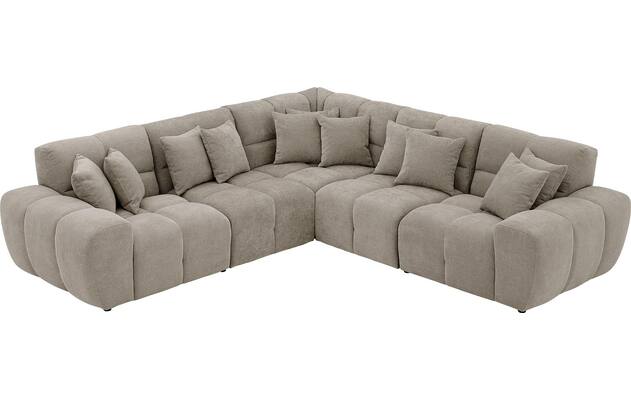 Goossens excellent hoekbank kubus bruin stof - 8252777-goossens-excellent-kubus-bank-stof-bruin-04