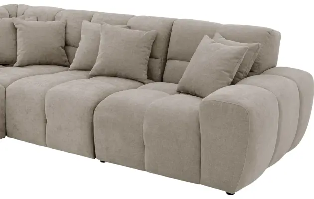 Goossens excellent hoekbank kubus bruin stof - 8252777-goossens-excellent-kubus-bank-stof-bruin-06