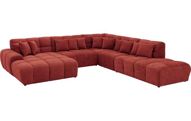 Goossens excellent u bank kubus rood stof - 8252779-goossens-excellent-kubus-bank-stof-rood-02