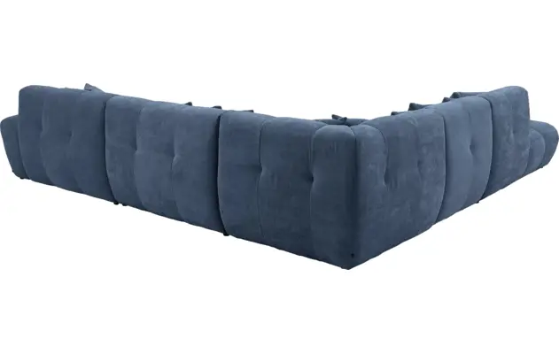 Goossens excellent u bank kubus blauw stof - 8252780-gespiegeld-04