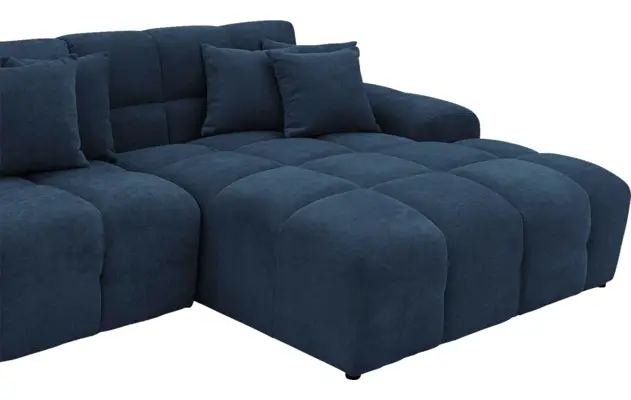 Goossens excellent u bank kubus blauw stof - 8252781-gespiegeld-07