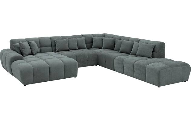 Goossens excellent u bank kubus groen stof - 8252782-goossens-excellent-kubus-bank-stof-groen-02
