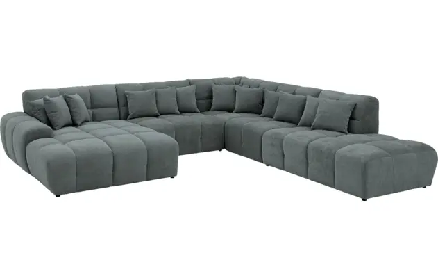 Goossens excellent u bank kubus groen stof - 8252782-goossens-excellent-kubus-bank-stof-groen-02