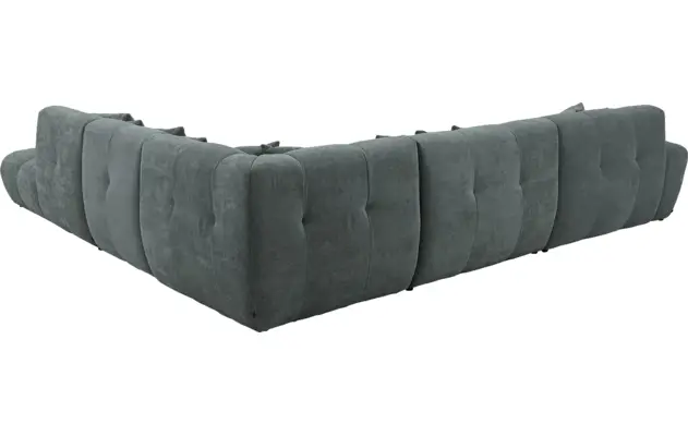 Goossens excellent u bank kubus groen stof - 8252782-goossens-excellent-kubus-bank-stof-groen-03