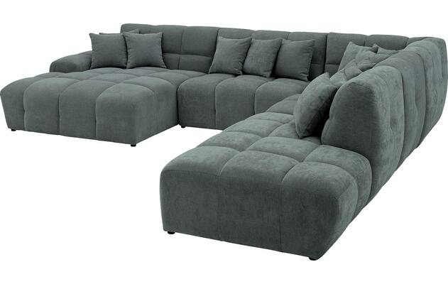 Goossens excellent u bank kubus groen stof - 8252782-goossens-excellent-kubus-bank-stof-groen-05