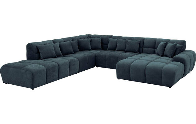 Goossens excellent u bank kubus blauw stof - 8252783-gespiegeld-03