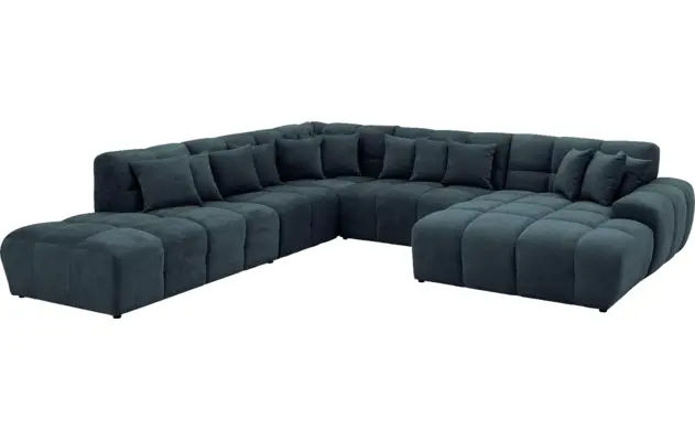 Goossens excellent u bank kubus blauw stof - 8252783-gespiegeld-03