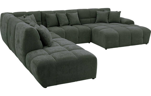 Goossens excellent u bank kubus groen stof - 8252784-gespiegeld-06