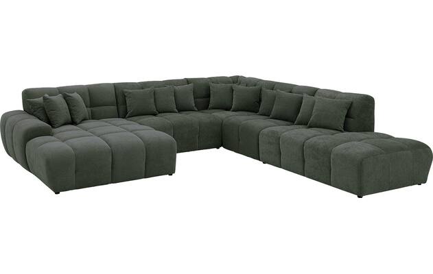 Goossens excellent u bank kubus groen stof - 8252784-goossens-excellent-kubus-bank-stof-groen-02