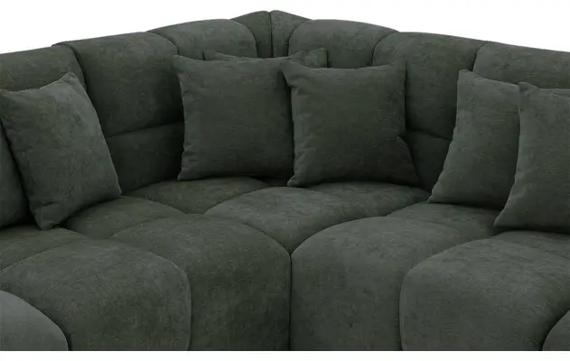 Goossens excellent u bank kubus groen stof - 8252784-goossens-excellent-kubus-bank-stof-groen-07