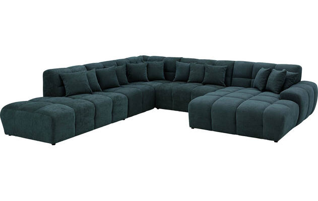 Goossens excellent u bank kubus groen stof - 8252785-gespiegeld-03