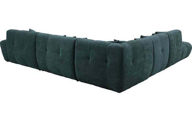 Goossens excellent u bank kubus groen stof - 8252785-gespiegeld-04
