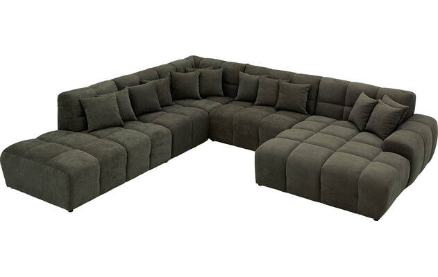 Goossens excellent u bank kubus groen stof - 8252786-gespiegeld-05